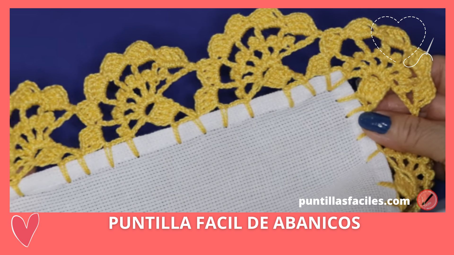 Puntilla fácil de abanicos
