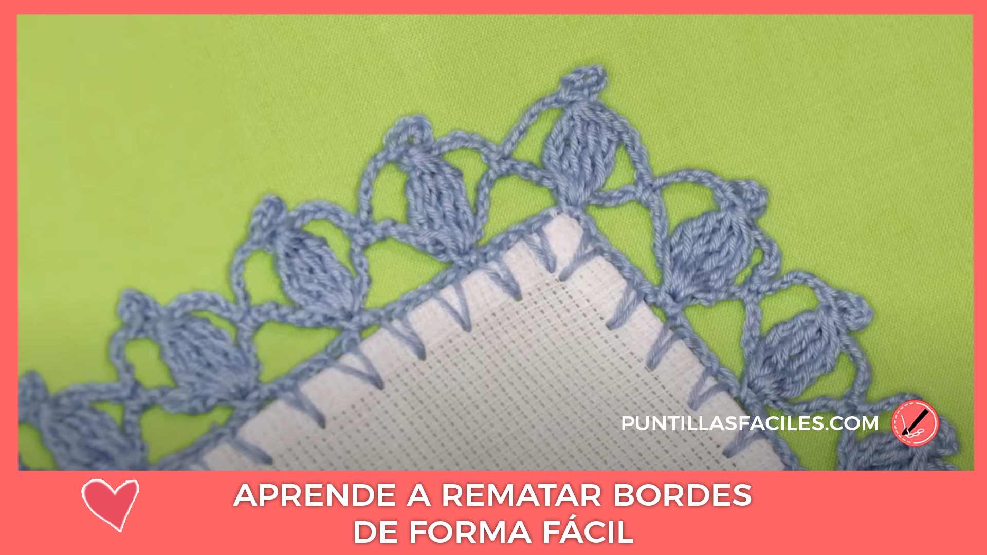 Aprende a rematar bordes de forma fácil