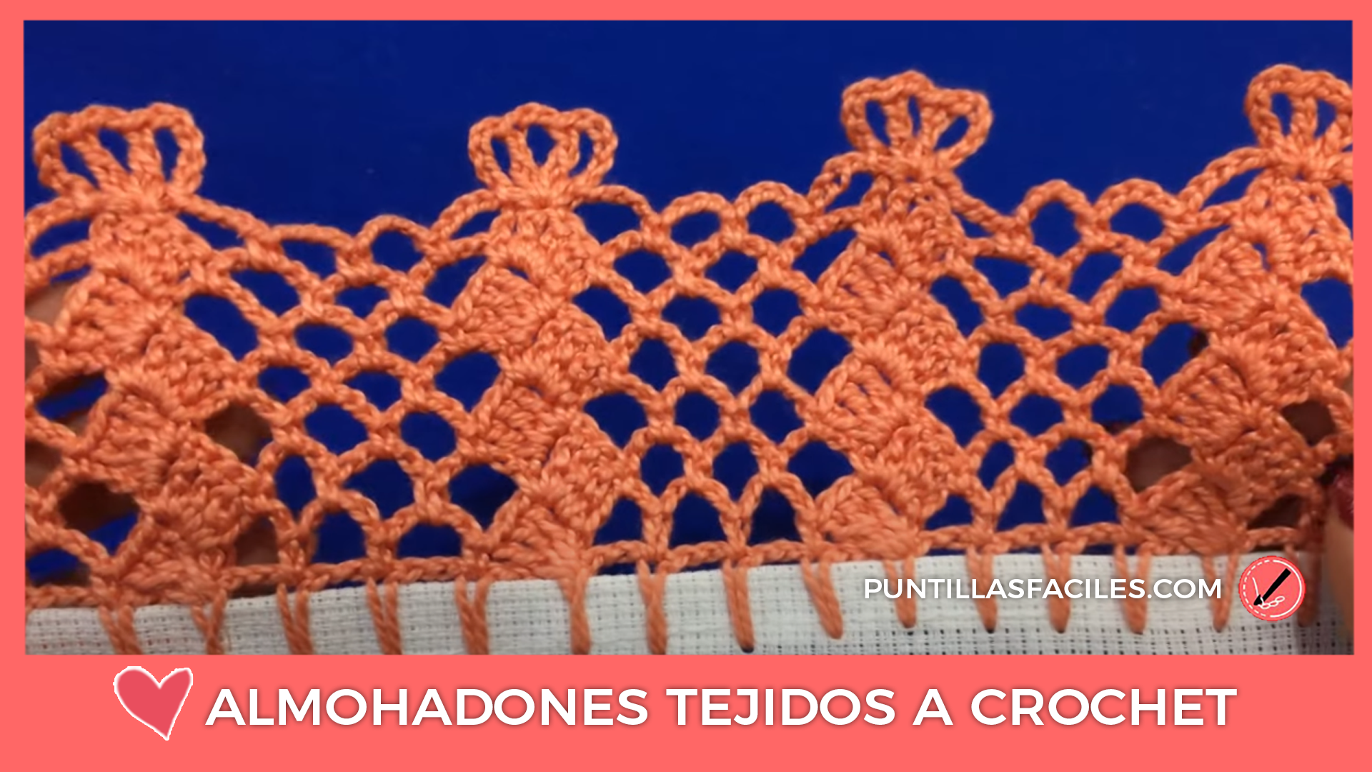 Almohadones tejidos a crochet