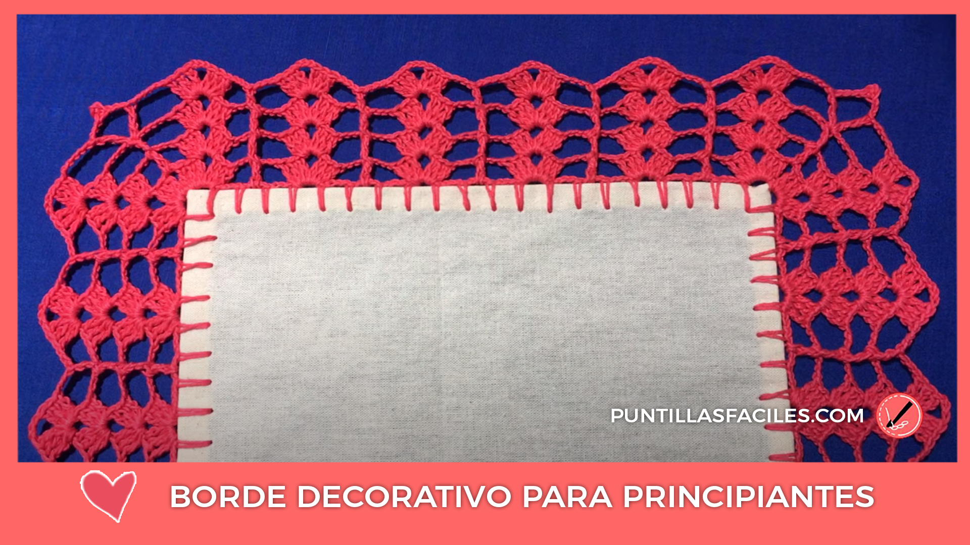 Borde decorativo para principiantes