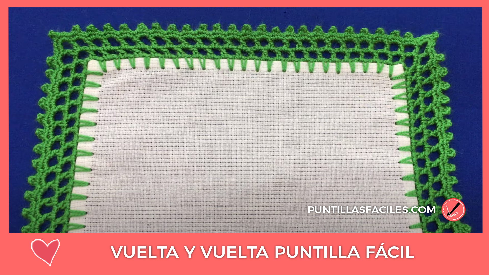 Vuelta y vuelta puntilla fácil