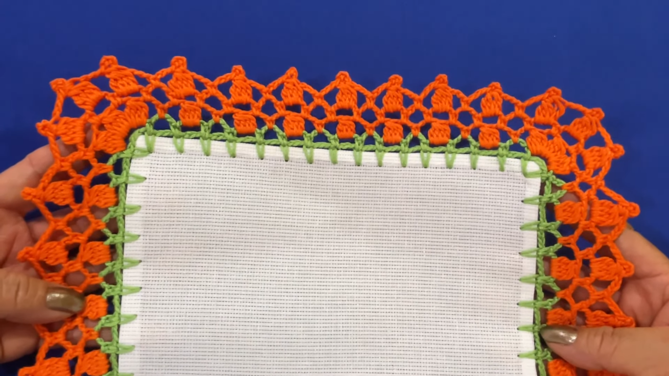 Puntilla Vuelta y Vuelta Tutorial Fácil para Principiantes en el Arte del Tejido