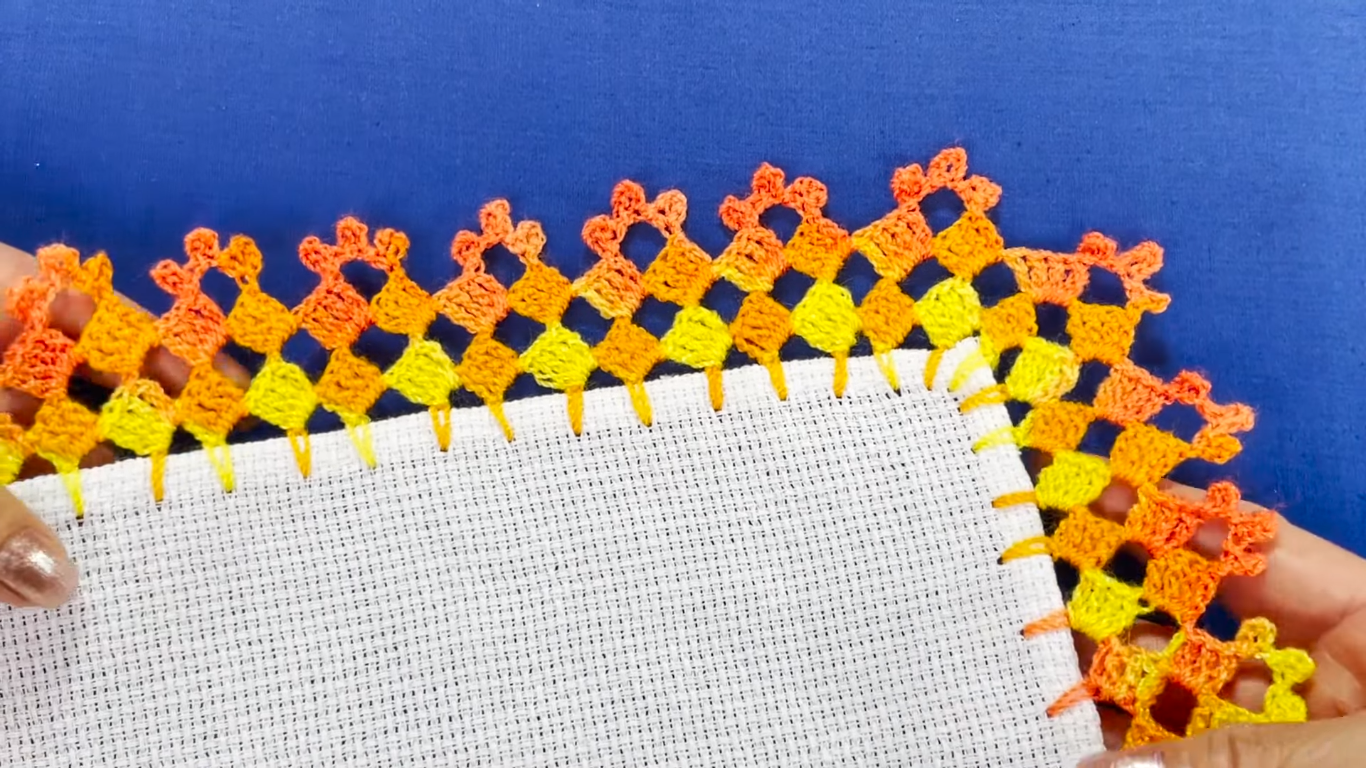 Aprende a Tejer esta Puntilla para Manteles