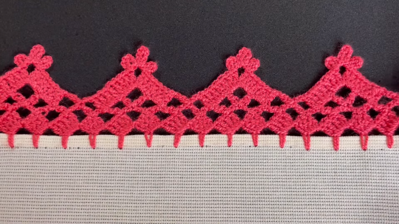 Hermosa Bonita y Rápida Puntilla para Servilletas