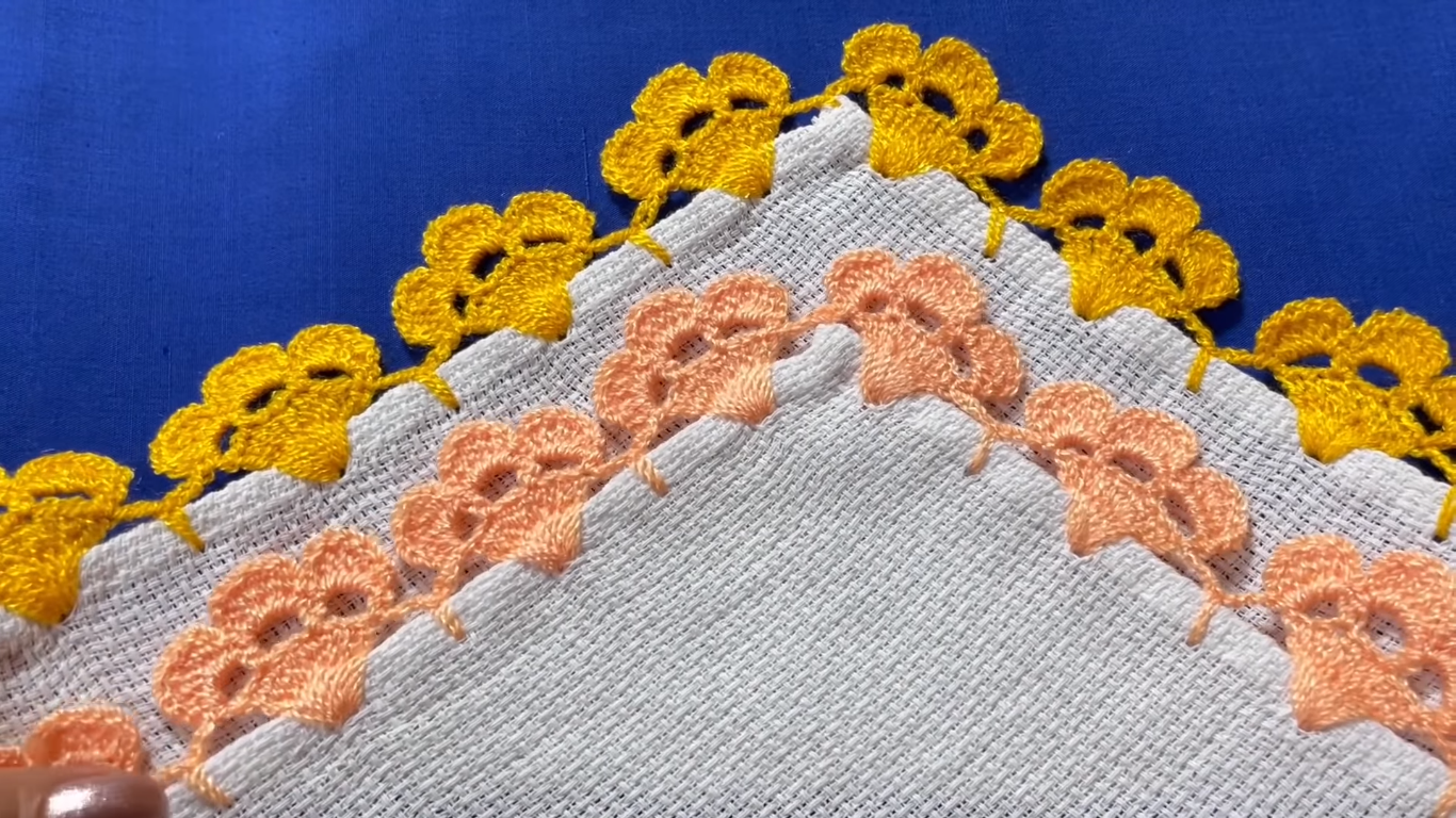 Hermosa Sencilla y Fácil Puntilla