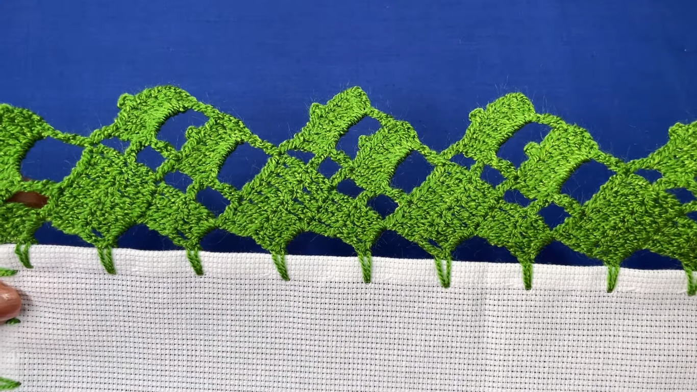 Orilla Tejida Fácil