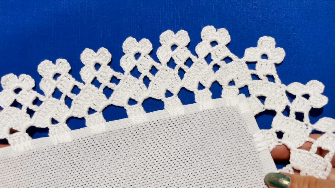 Puntilla Perfecta Tejido Detallado para Servilletas