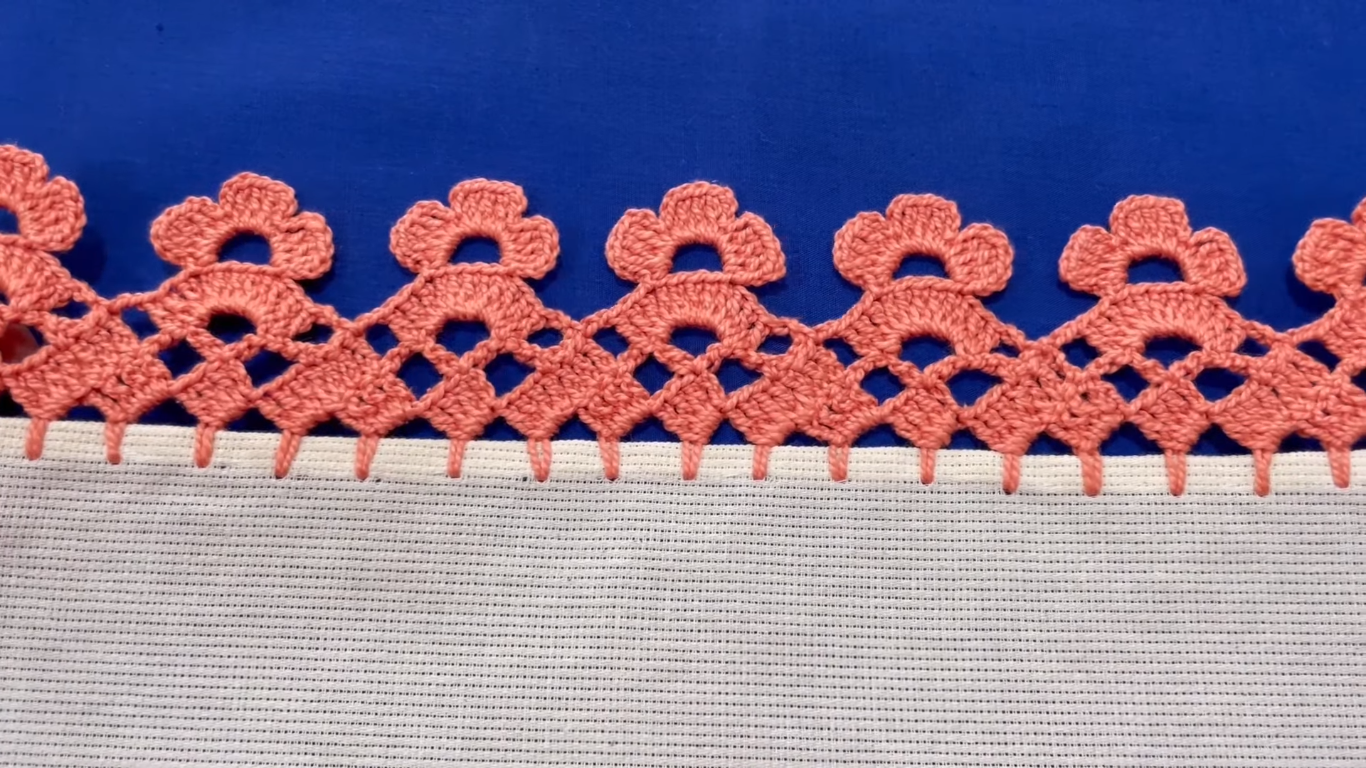 Puntilla de Flores Encantadora Tutorial Detallado