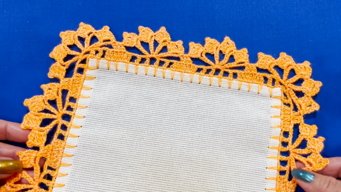 Tutorial Puntilla Fácil de Vuelta y Vuelta en Crochet