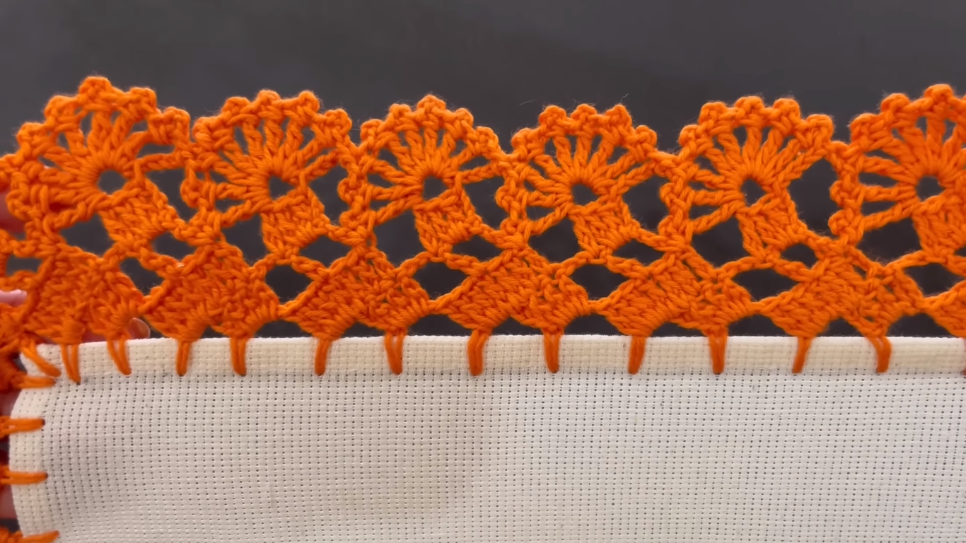 Exclusiva Orilla de Una Vuelta Para Servilletas