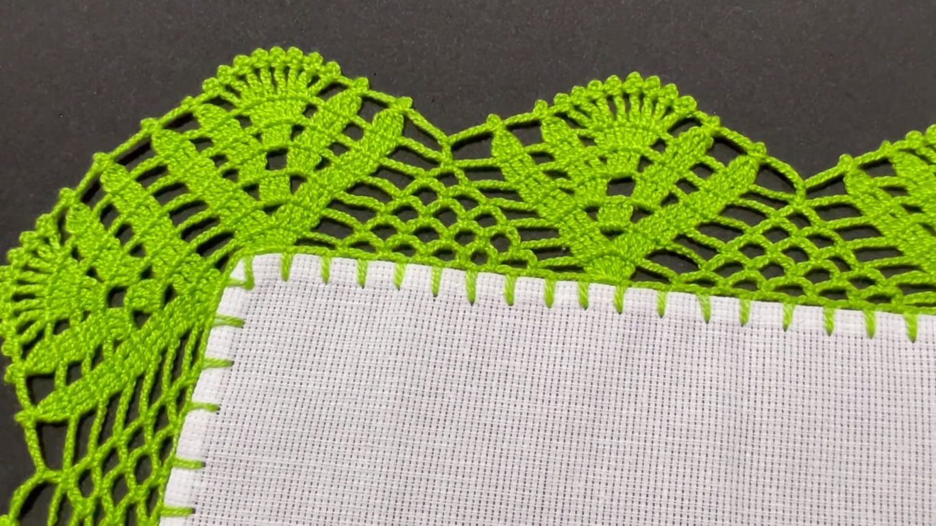 Increíble Idea de Puntilla Para Servilletas