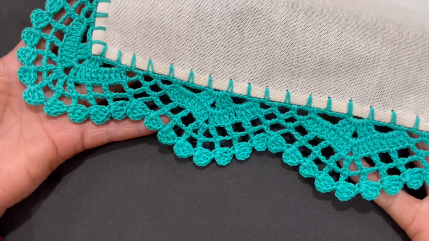 Increíble y Fantástica Orilla para Servilleta