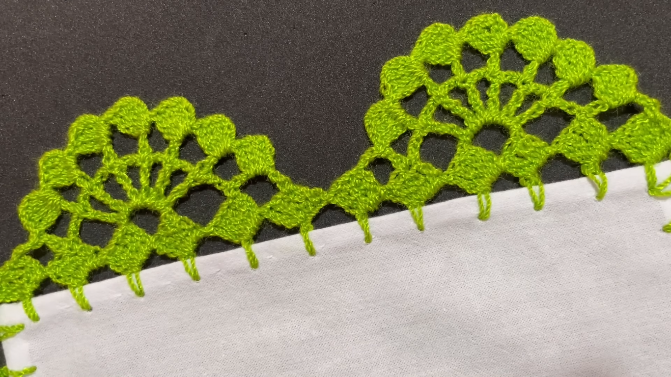 Orilla a Crochet Muy Fácil y Sencilla