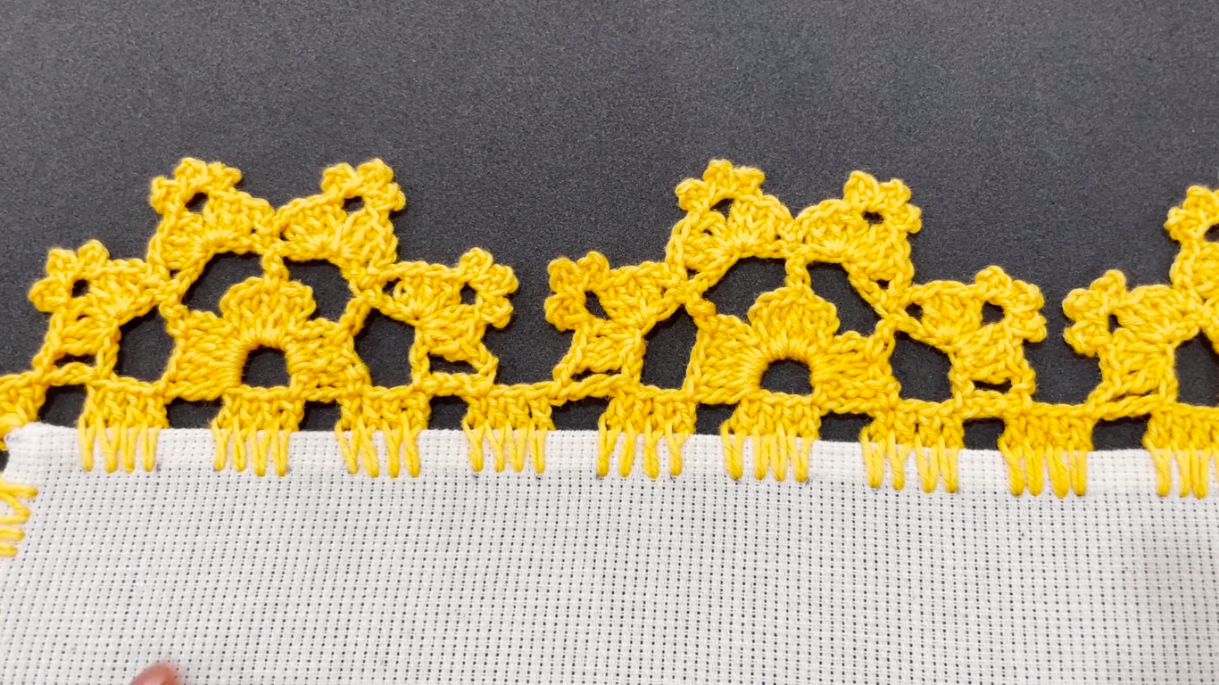 Orilla de Flores Única Paso a Paso