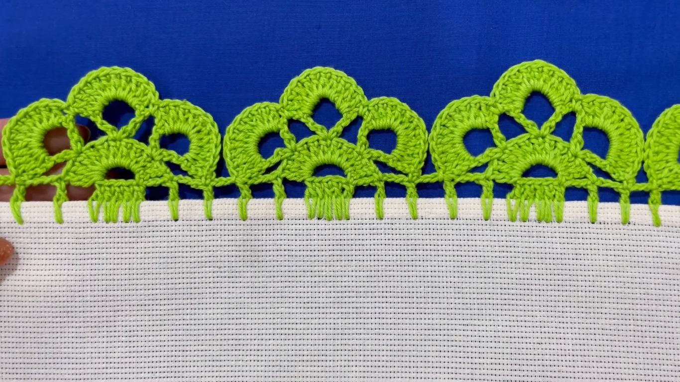 Teje Fácil y Rápido Orilla de una Sola Vuelta