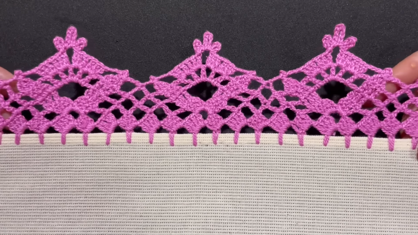 Teje Rápido y Fácil Esta Orilla Grande