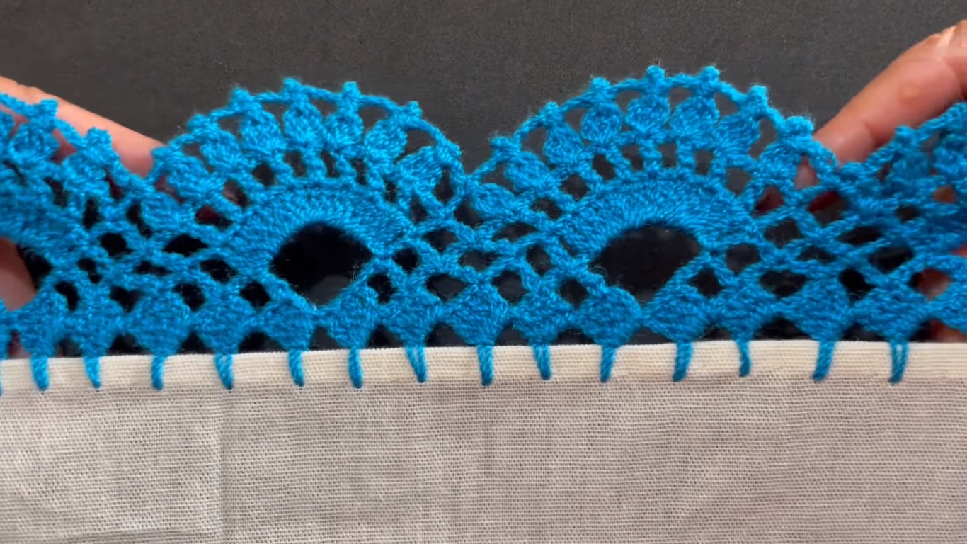 Increíblemente Linda Orilla Grande para Mantel