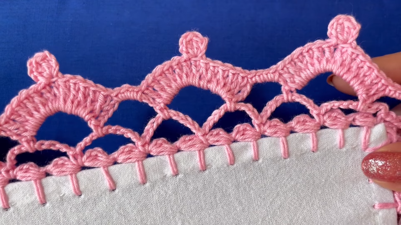 Tutorial de Puntilla Fácil para Principiantes en Tejido