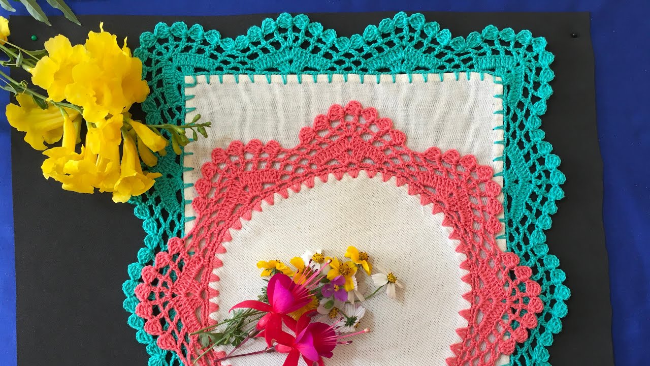 Puntillas de Vuelta y Vuelta Circular y Cuadrada