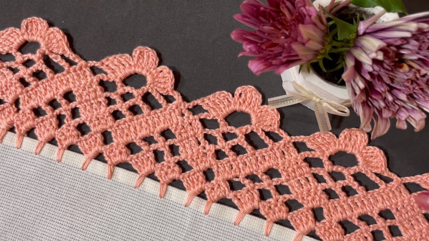 Exclusiva Puntilla Grande de Flores