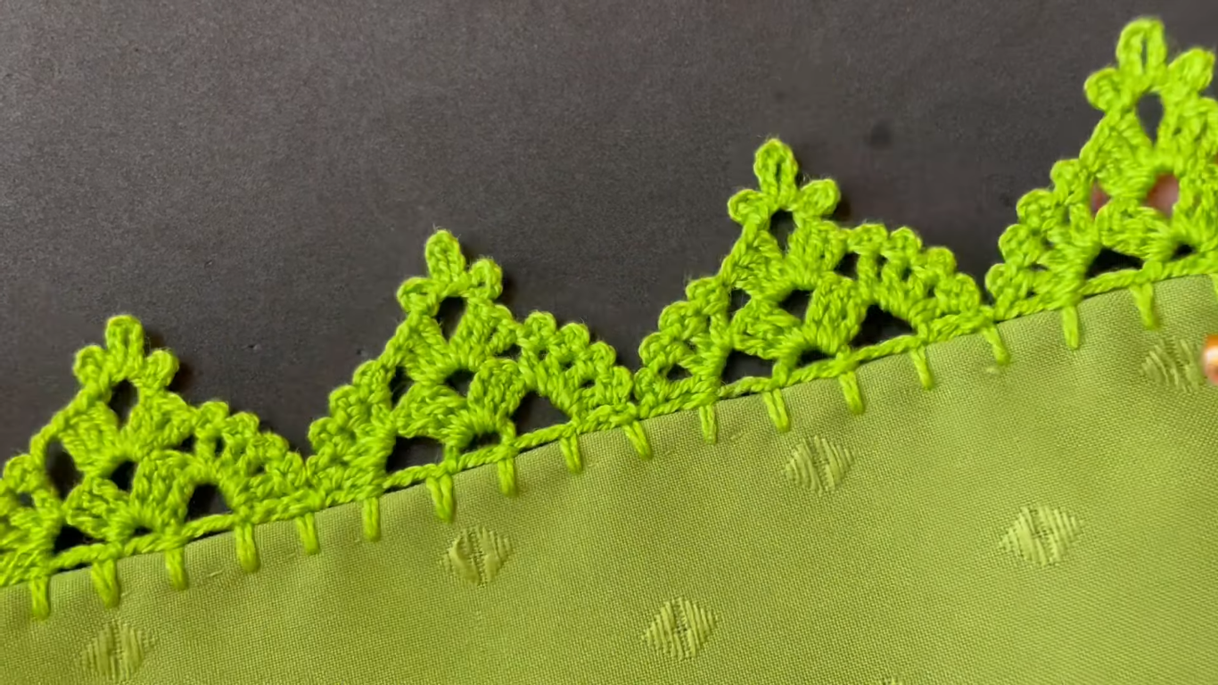 Puntilla Ideal Para Orillas de Blusas Faldas y Servilletas