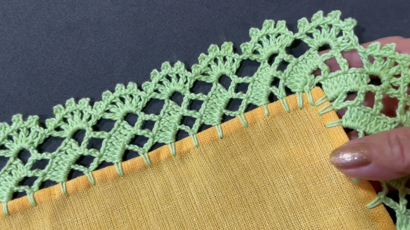 Tutorial Rápido y Bonito de Puntilla de Dos Vueltas