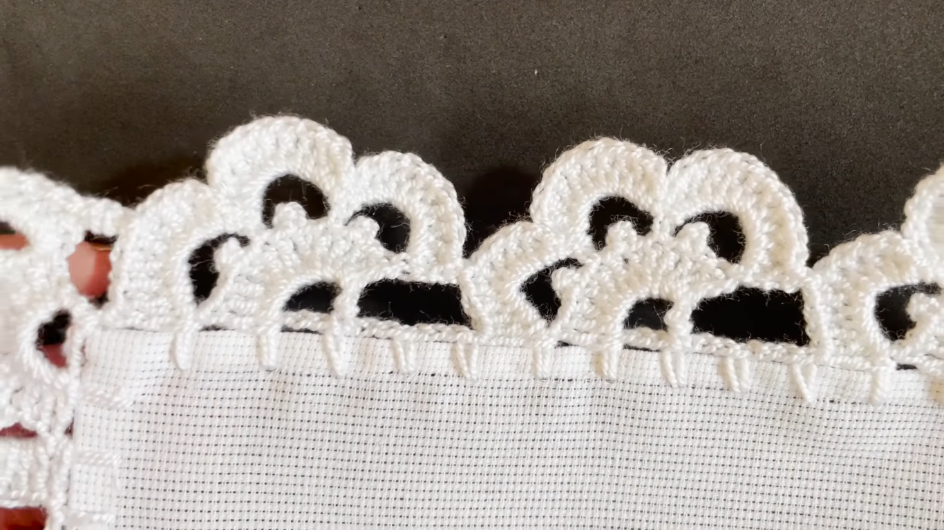 Encantos en Crochet Puntilla de Una Sola Vuelta.