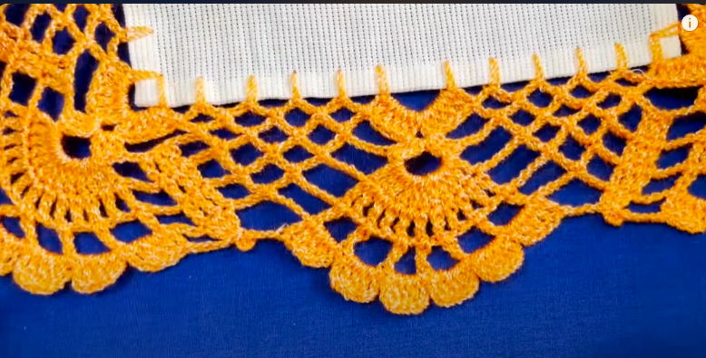 Cómo Tejer una Bonita Puntilla de Crochet Paso a Paso